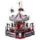 Winter moving merry-go-round 25x30x25 cm s1