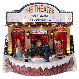 Musical theatre with lights 25x25x20 cm