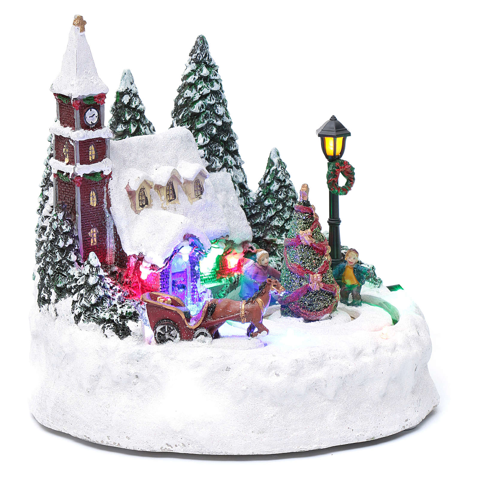 Village Illuminé De Noël Konst Smide
