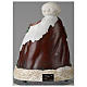 Villaggio natalizio cappello luci musicale movimento sciatori 24X19X19 cm s5