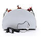 Village Noël lumineux musical mouvement patineurs sapin Noël 24x33x21 cm s5