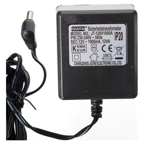 Villaggio natalizio montagna musicale illuminato e movimenti 30x30x40 6