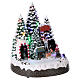 Christmas village with moving characters 30x25x20 cm s4