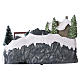 Snowy Christmas Village with Animated Train and Swing20x30x20 cm Battery operated s5