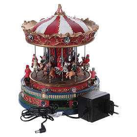 Christmas decoration, carousel with lights, music and | online sales on ...