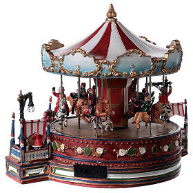 Christmas decoration carousel with lights, music and | online sales on