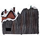 Snowy Town Christmas Scene with lights music movement 20x20x15 cm s5