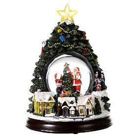 Christmas tree with glass ball h. 25 cm