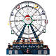 Christmas ferris wheel for village with music and lights 48x38x17 cm s1