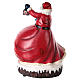 Statue of Santa Claus with village 30x20x15 s5