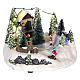 Christmas village: Christmas tree rink 15x20 cm s4