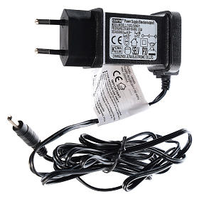 Cenário Natalino em miniatura com lago gelado movimento luzes 35x65x40 cm s6