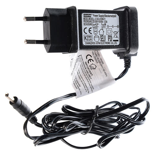 Winter amusement park village with carousel castle motion lights 55x85x55 cm 10