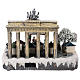 Christmas village Berlin with moving elements, lights and music 25x20x25 cm s5