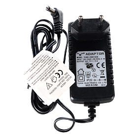 Mountain Christmas village with snow train motion lights music 35x45x35 cm s6