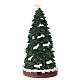 Weihnachtsbaum mit Eisbahn, 40x20x20 cm s4