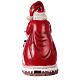 Santa Claus Christmas village music train station, 25x20x45 cm s5