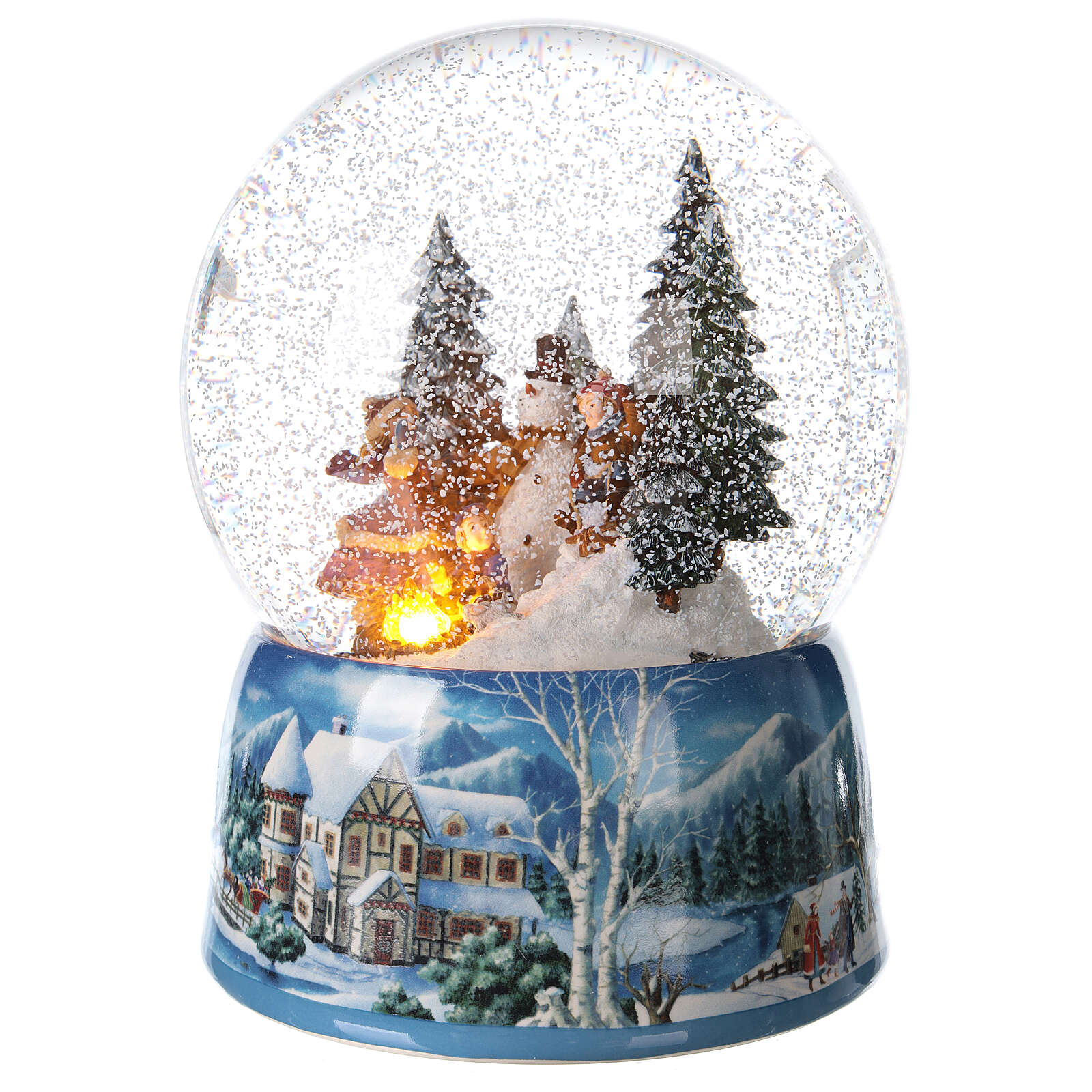 children's musical snow globes