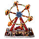 Christmas village Ferris wheel lights music 40x30x30 cm s1