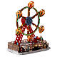 Christmas village Ferris wheel lights music 40x30x30 cm s4