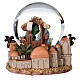 Snow globe glitter Nativity and Wise Men 12 cm s5