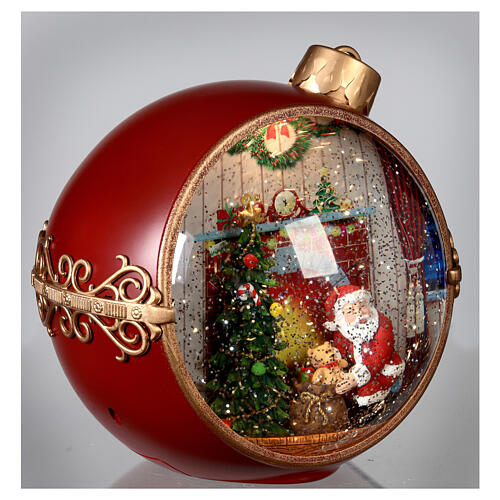 Snow globe ball Santa Claus LED 20x20x15 cm  4