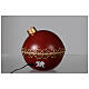 Snow globe ball Santa Claus LED 20x20x15 cm  s8