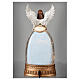 Glass angel snow globe with Holy Family 30x15x10 cm s9