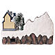 LED Christmas village mountain animated skaters 20x30x20 cm s5