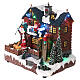 LED Christmas village lodge Santa Claus 25x25x15 cm s3