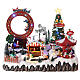 Christmas village set, amusement park, LED lights, 40x50x30 cm s1