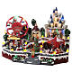 Christmas miniature set, amusement park, motion and LED lights, 45x50x40 cm s3