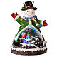 Snowman, motion and LED lights, 2 functions, 40x30x30 cm, electricity s1