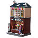 Animated Christmas village house music LED 40x25x20 cm electric s3