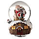 Carillón navideño Papá Noel perro regalos 15x11x10 s1