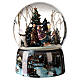 Christmas snow globe musical skaters 20x15x15 cm s3