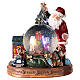 Carillón navideño Papá Noel regalos pila 30x25x30 s1