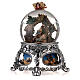 Snow globe with Nativity Scene and angel 25x15x15 cm batteries s3