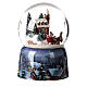 Snow globe with music box, sleigh with presents, 15x10x10 cm s4