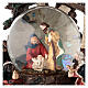 Christmas snow globe with Nativity Scene and music box 6x5x6 in s2