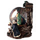 Globo de neve cena Natividade caixa de música 15x15x15 cm s4
