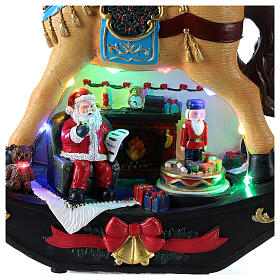 Resin rocking horse with lights 10x10x4 in