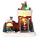 Christmas village: boot-shaped cabin 8x8x6 in s1