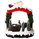 Christmas village set: Christmas fair and figurines in motion 12x8x8 in s5