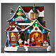 Villaggio natalizio fabbrica di Babbo Natale 30x30x15 cm s2