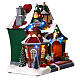 Villaggio natalizio fabbrica di Babbo Natale 30x30x15 cm s4