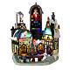 Villaggio Natalizio fabbrica degli schiaccianoci 35x30x20 cm s1