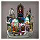 Villaggio Natalizio fabbrica degli schiaccianoci 35x30x20 cm s2