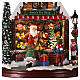 Scenka sklep z zabawkami Świętego Mikołaja 25x25x15 cm s3