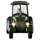Traktor Weihnachtsmann Glaskugel, 20x20x10 cm s3